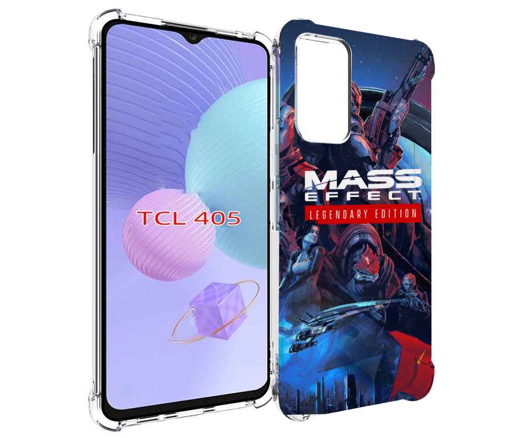 

Чехол MyPads Mass Effect Legendary Edition для TCL 405, Tocco