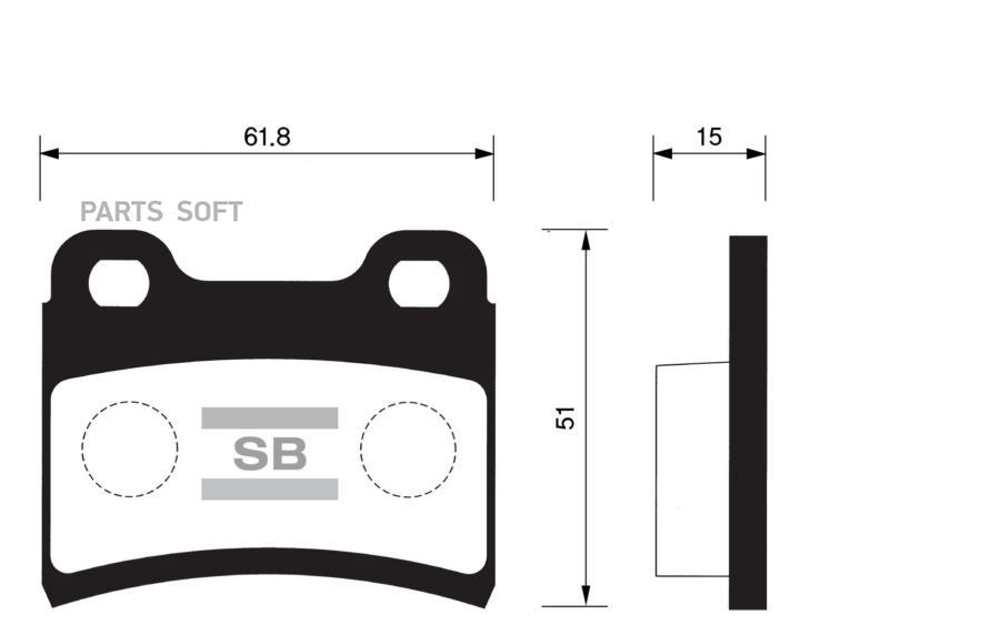 

Тормозные колодки Sangsin brake SP1064