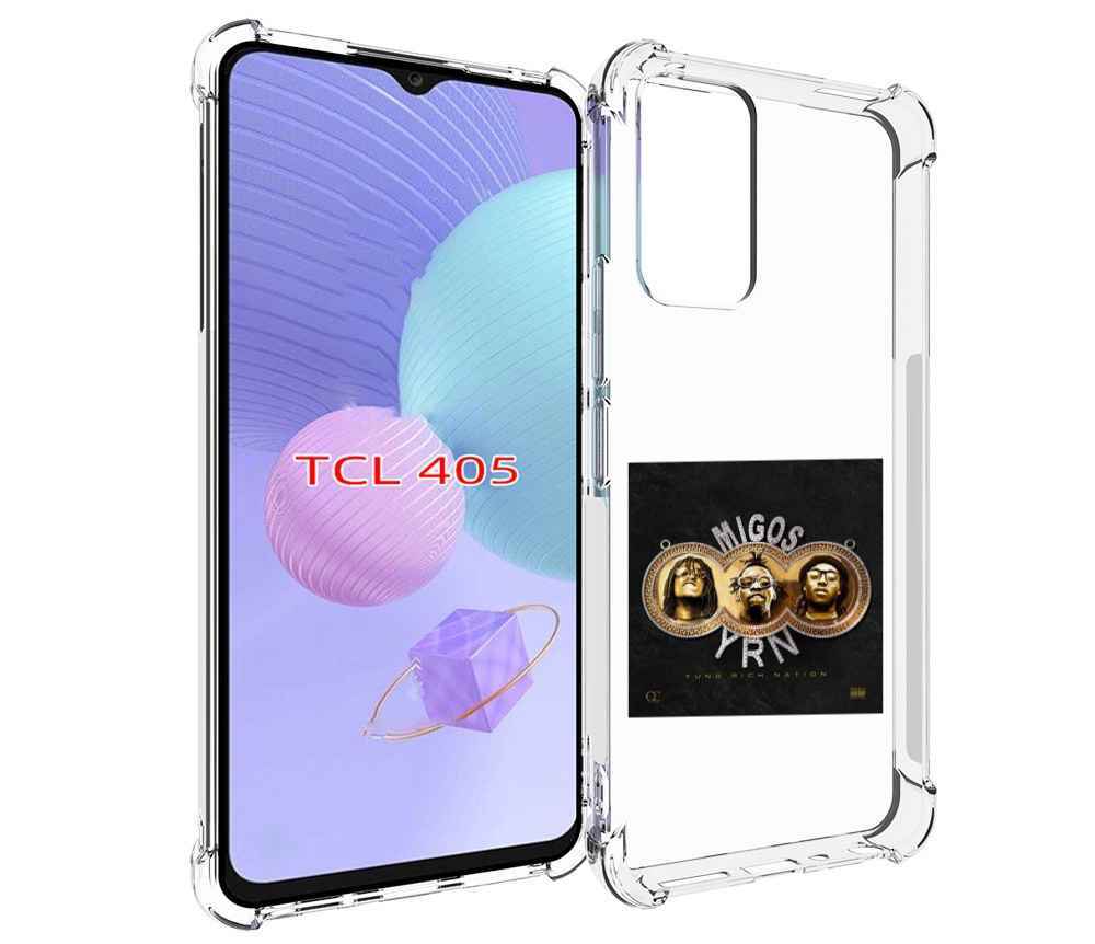 

Чехол MyPads Migos - Yung Rich Nation для TCL 405, Tocco