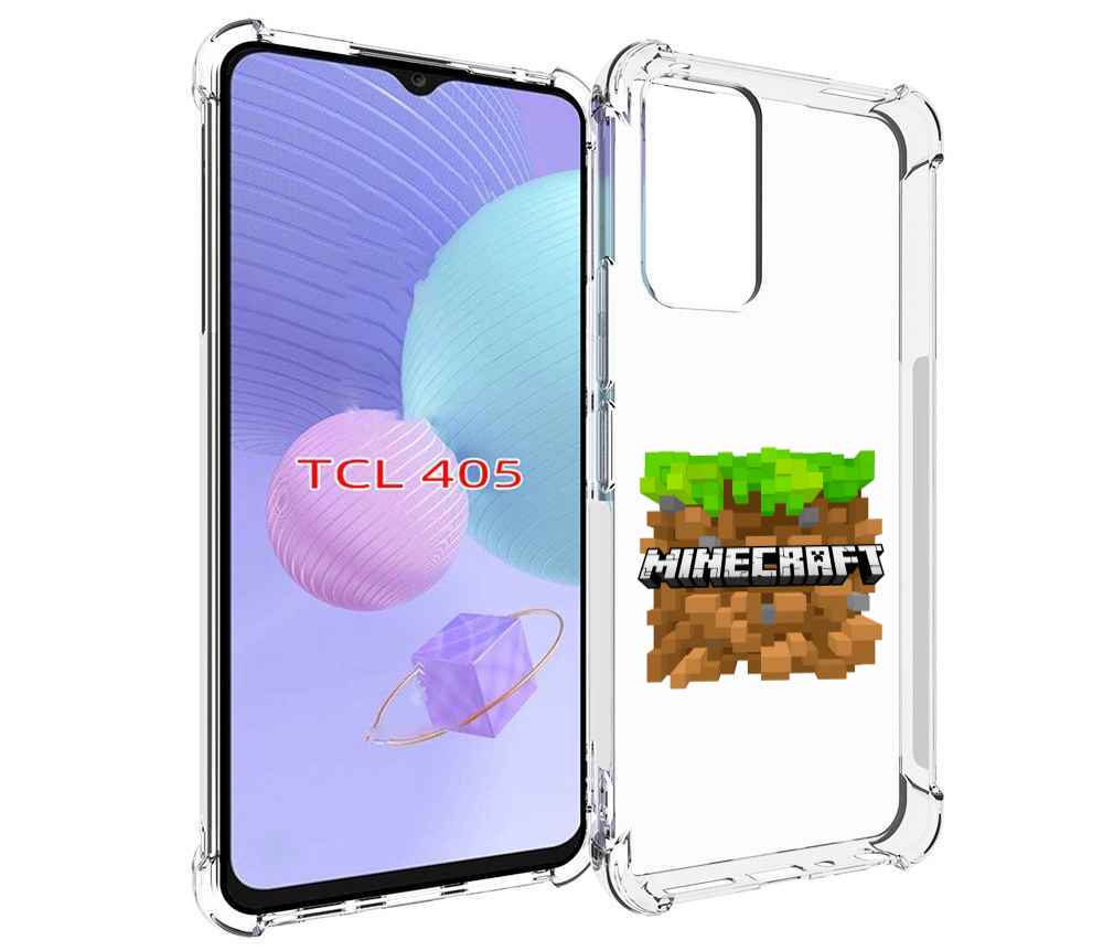 

Чехол MyPads Minecraft-2 для TCL 405, Tocco