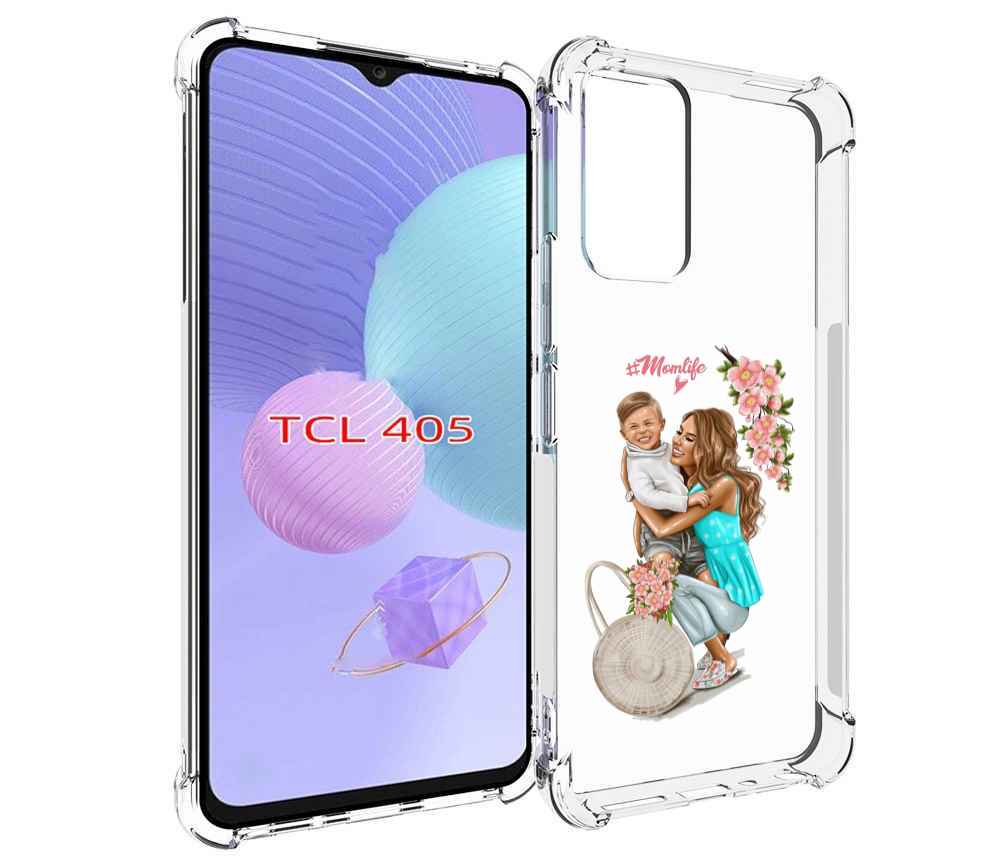 

Чехол MyPads Momlife для TCL 405, Tocco