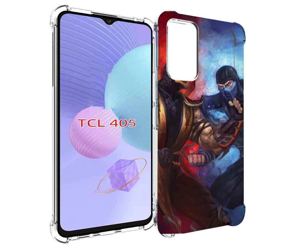 

Чехол MyPads Mortal Kombat art для TCL 405, Tocco