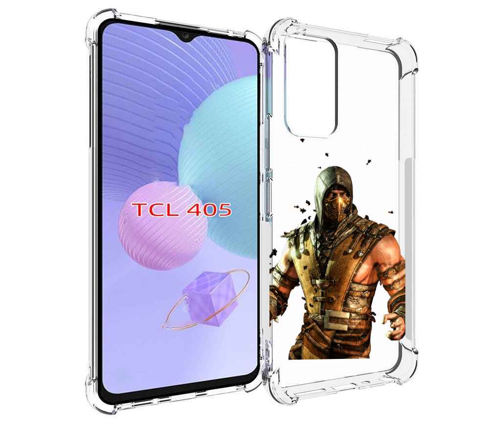 

Чехол MyPads Mortal Kombat scorpion для TCL 405, Tocco