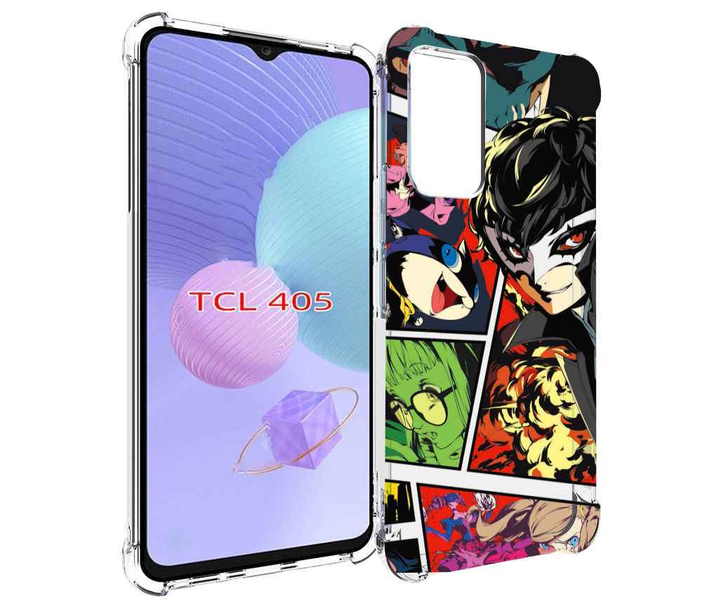 

Чехол MyPads Persona 5 art для TCL 405, Tocco