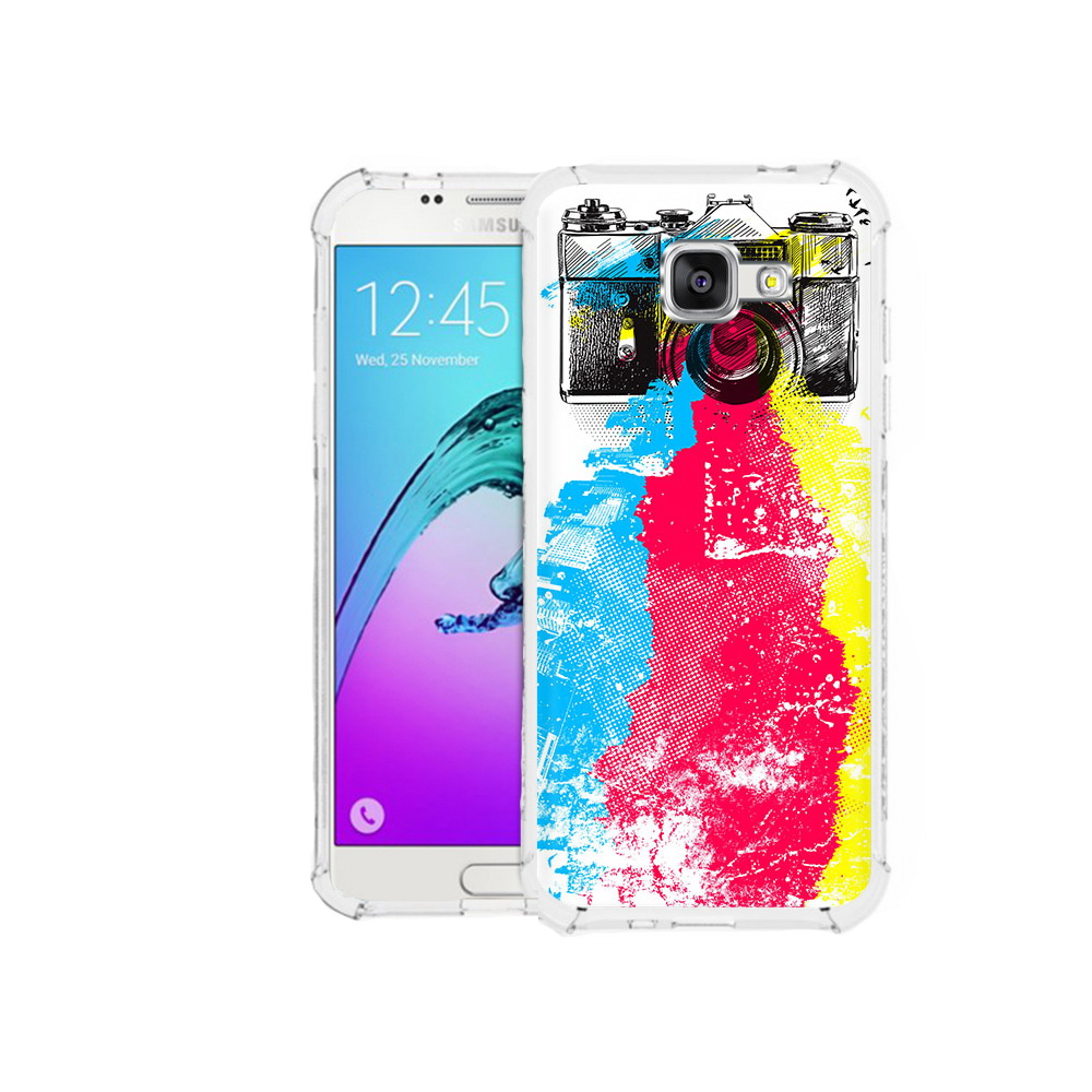 

Чехол MyPads Tocco для Samsung Galaxy A5 (2016) цветной фотоаппарат (PT25252.581.668), Прозрачный, Tocco