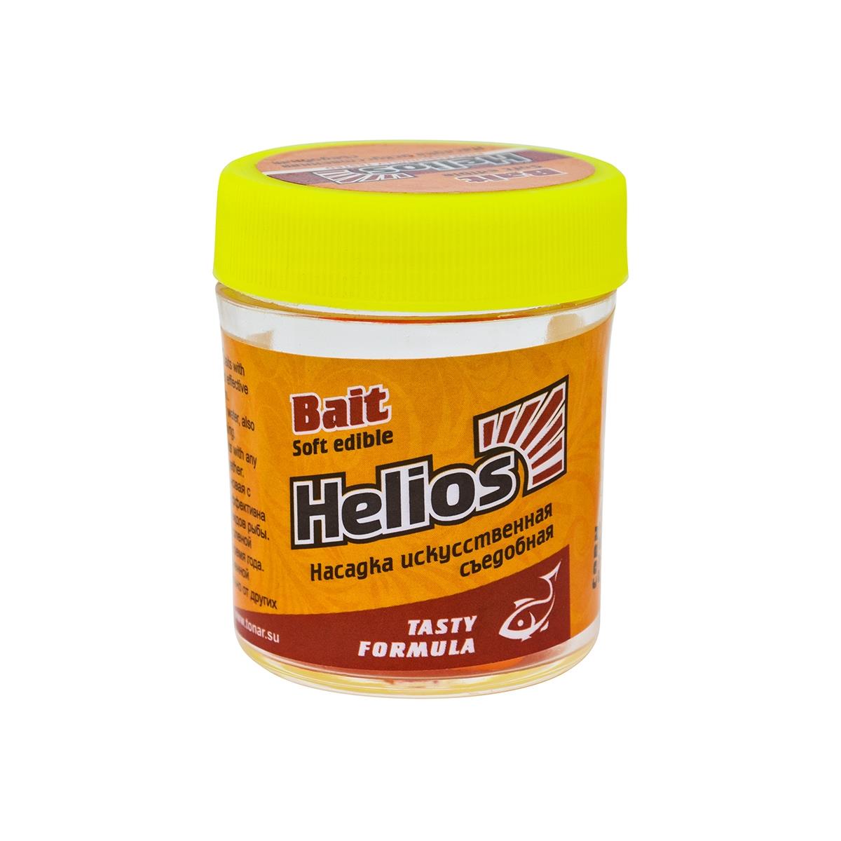 Насадка искусственная съедобная Helios Soft Edible Bait HS-NK-C orange