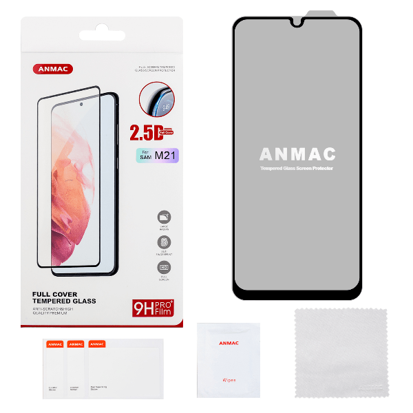 

Защитное стекло ANMAC для Samsung M21/M31 Full Cover