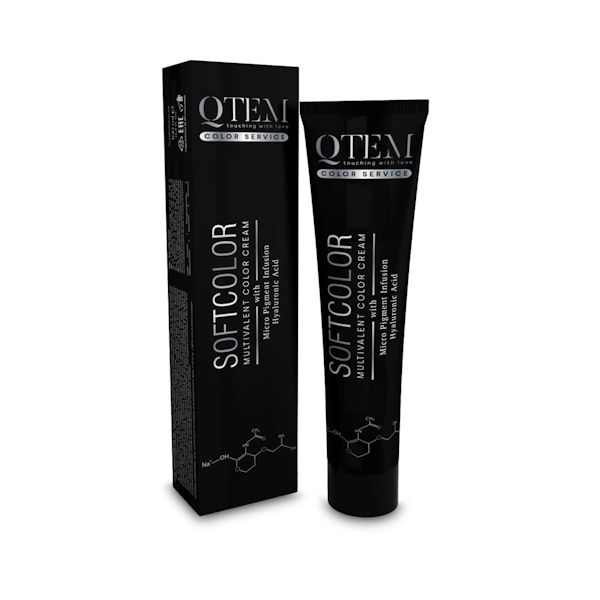 Краситель QTEM Softcolor Multivalent Color Cream 7.43 Медный золотистый блондин 100 мл