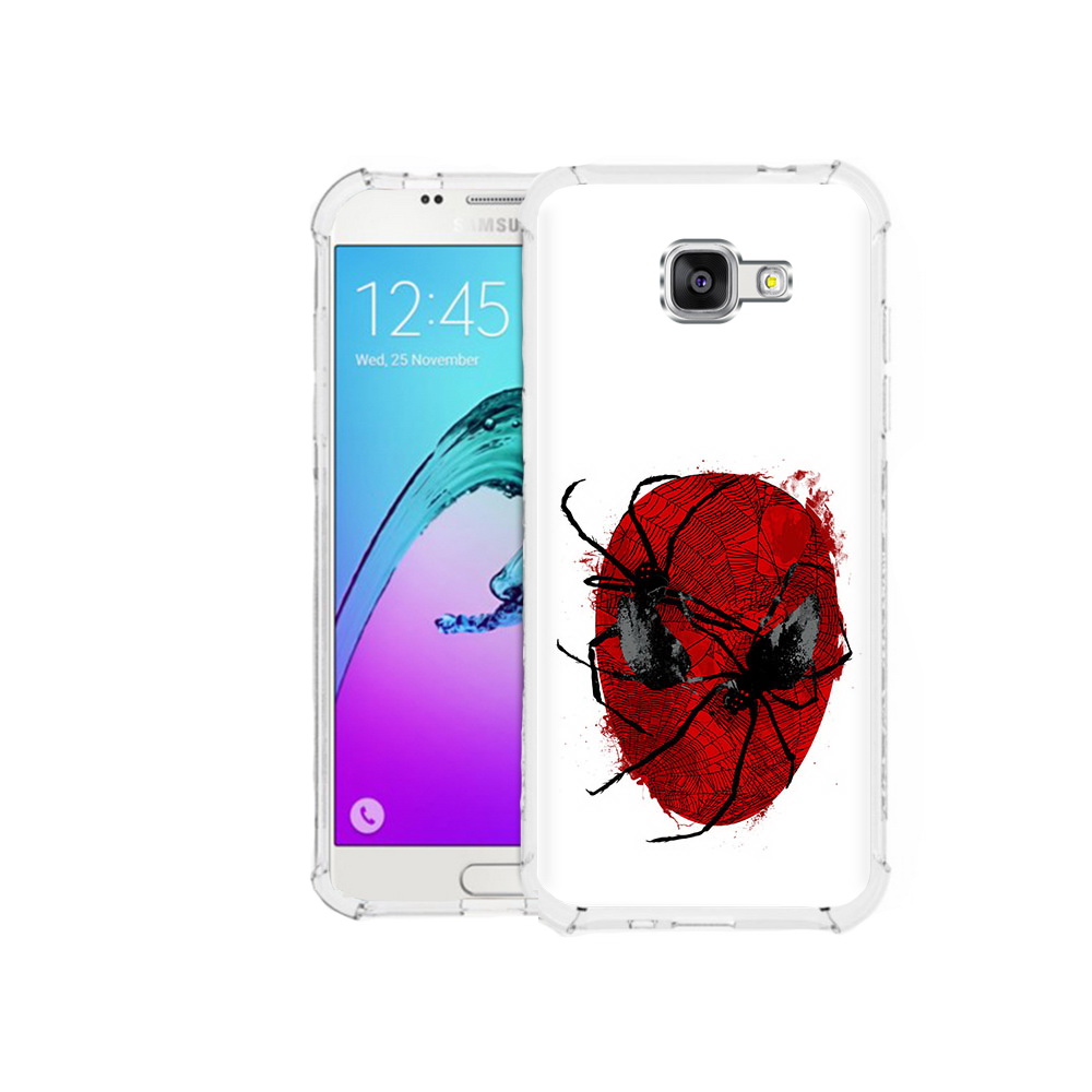 

Чехол MyPads Tocco для Samsung Galaxy A5 (2016) человек паук (PT25252.581.673), Прозрачный, Tocco
