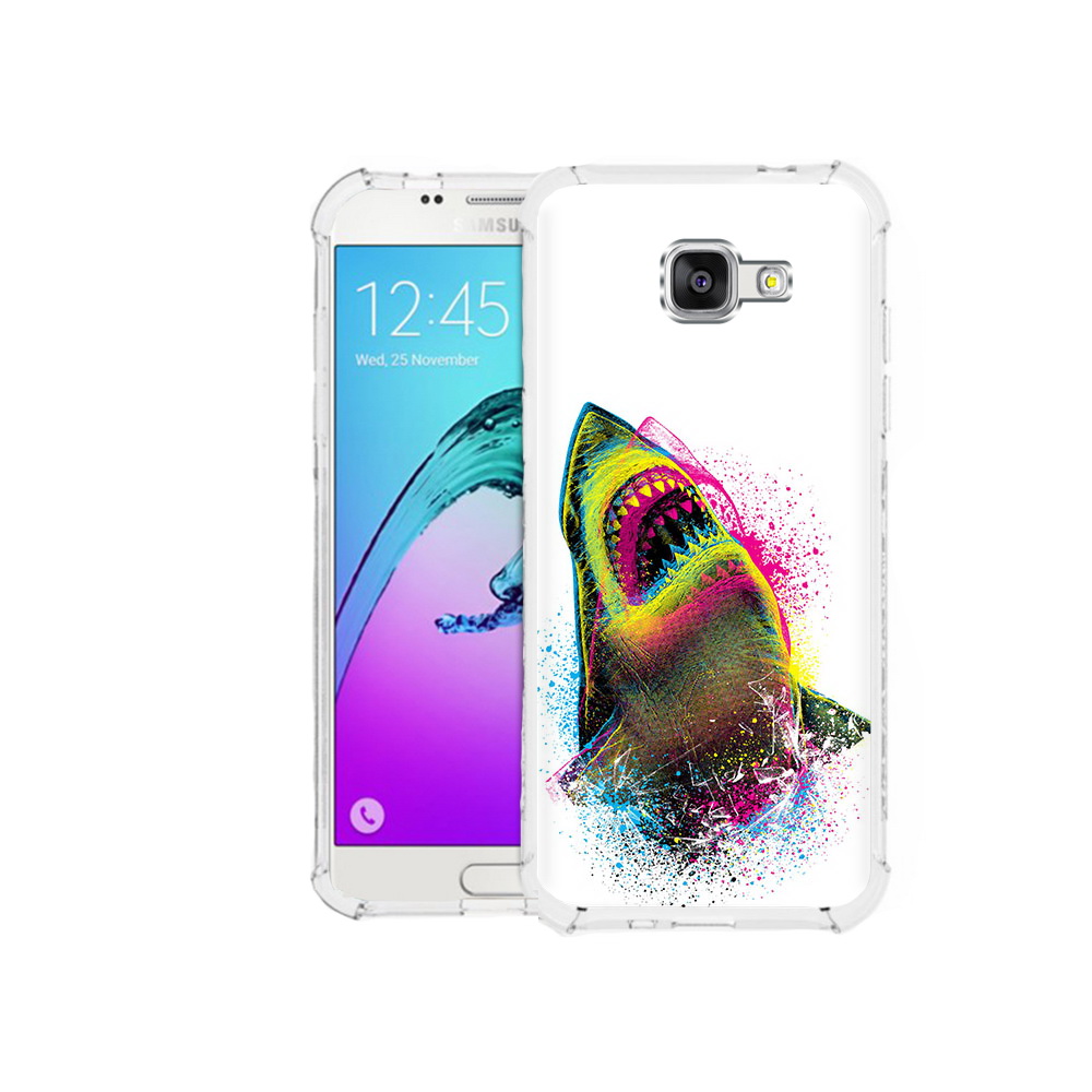 

Чехол MyPads Tocco для Samsung Galaxy A5 (2016) челюсти-2 (PT25252.581.674), Прозрачный, Tocco