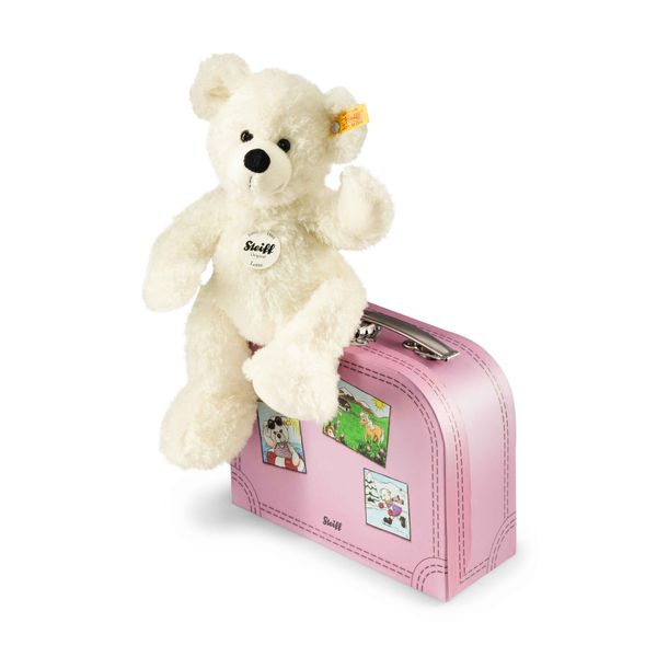 Мягкая игрушка Steiff Lotte Teddy Bear in Suitcase Штайф Мишка Тедди Лотте 28 см