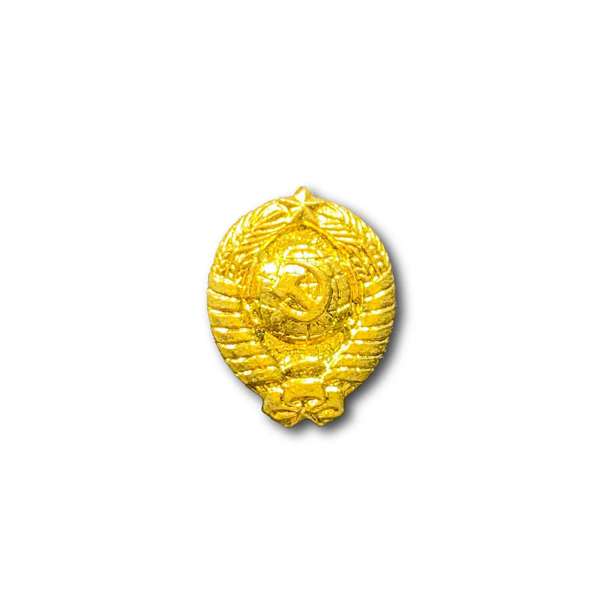 

Знак ATRIBUTICA Фрачник Герб СССР Золотистый Пимса СССР