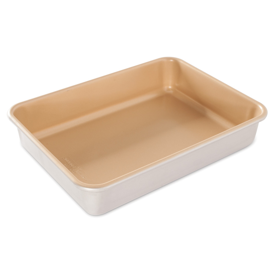 

Форма для запекания Nordic Ware 23х33х6см, антипригарная, алюминий, Серый
