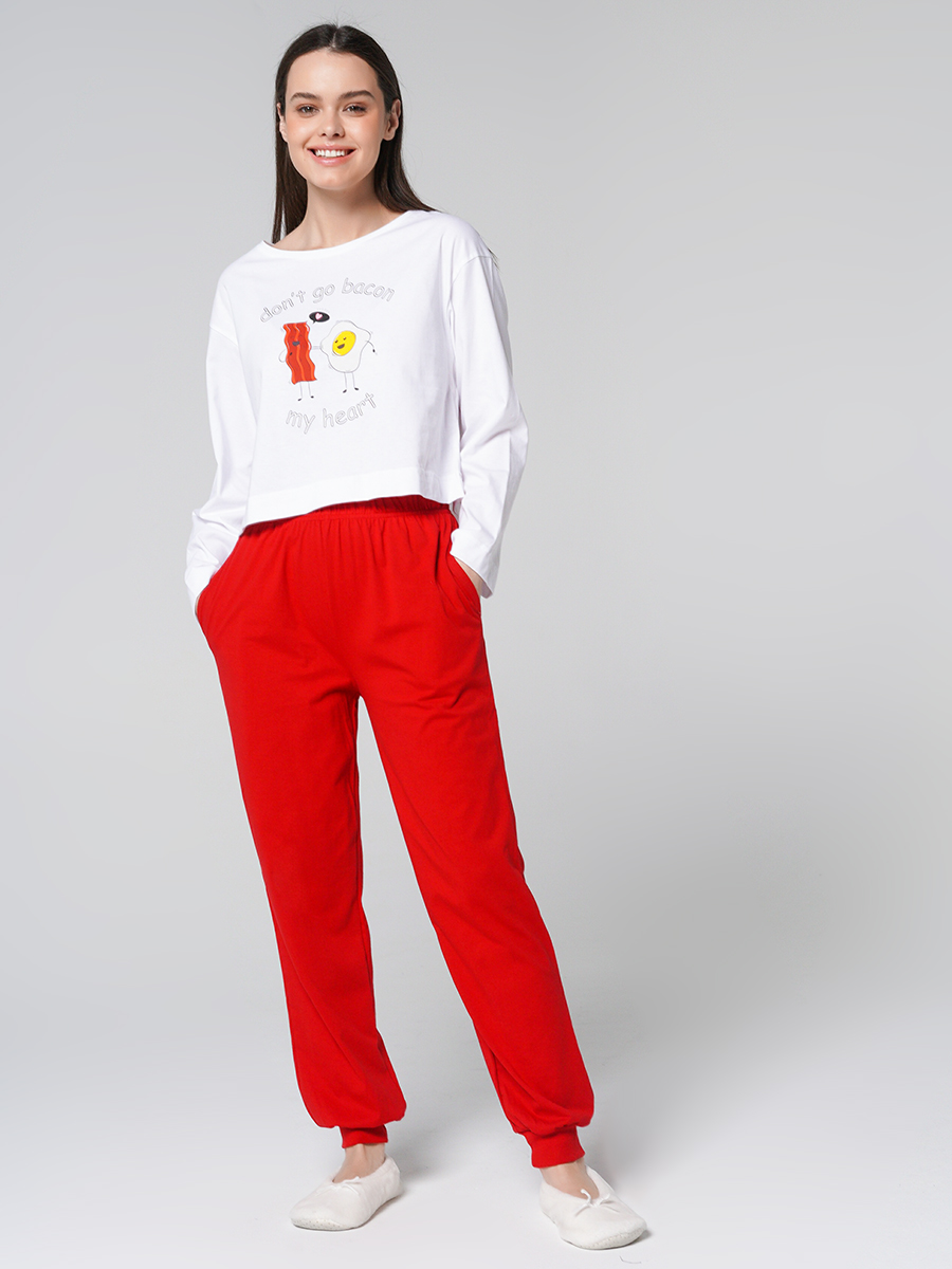 

Пижама женская ТВОЕ 87117 белая XS, 87117