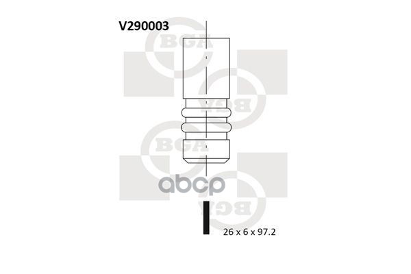 

Клапан BGA V290003