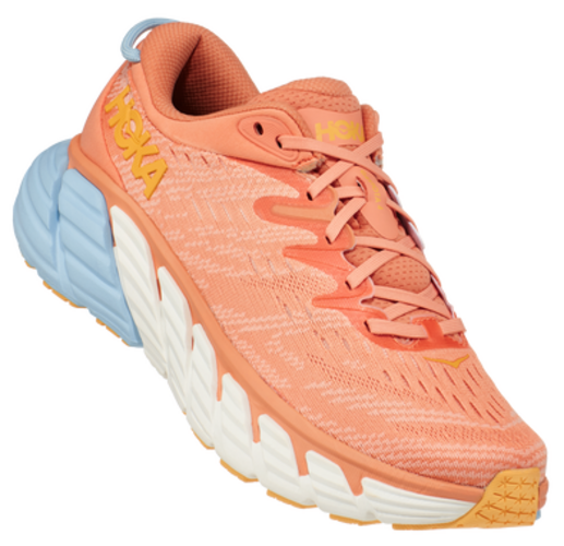 

Кроссовки женские Hoka Gaviota 4 оранжевые 7 US, Оранжевый, Gaviota 4