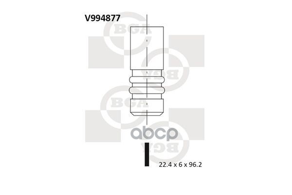 

Клапан Мот BGA V994877