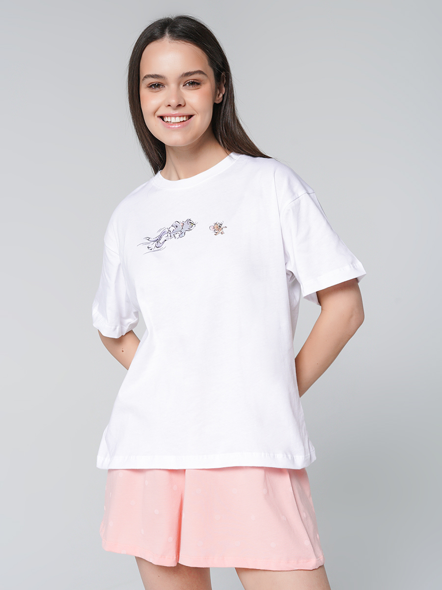 

Пижама женская ТВОЕ 86167 белая XS, 86167