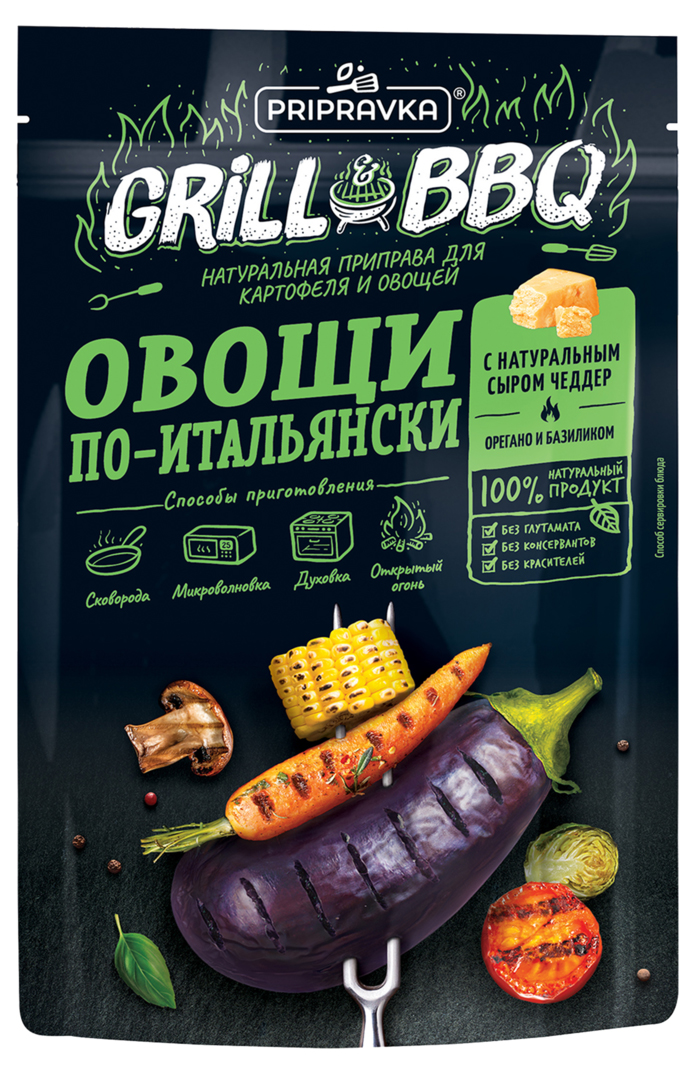 Приправа Pripravka Grill&BBQ Овощи по-итальянски для картофеля и овощей 30 г