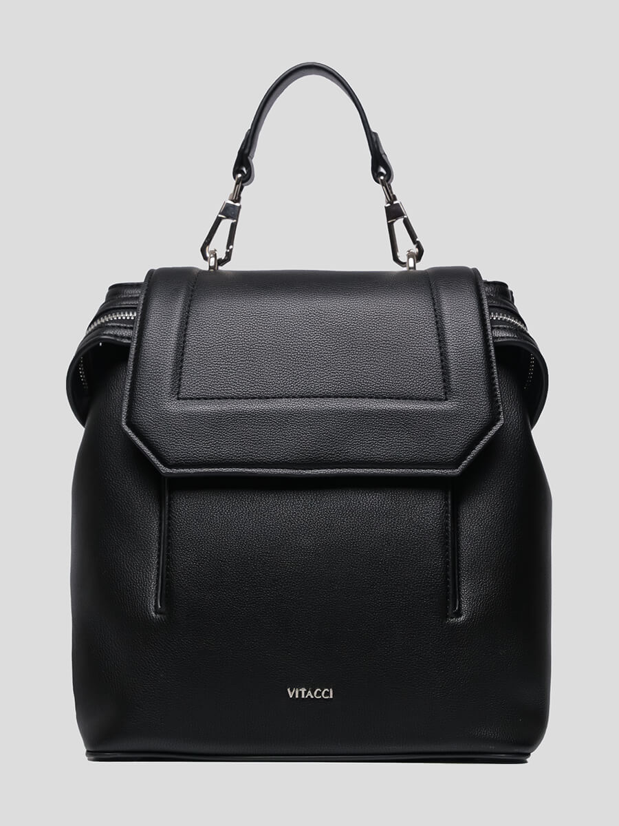 

Рюкзак женский Vitacci BD1429-01 черный, 29х26 см, BD1429-01