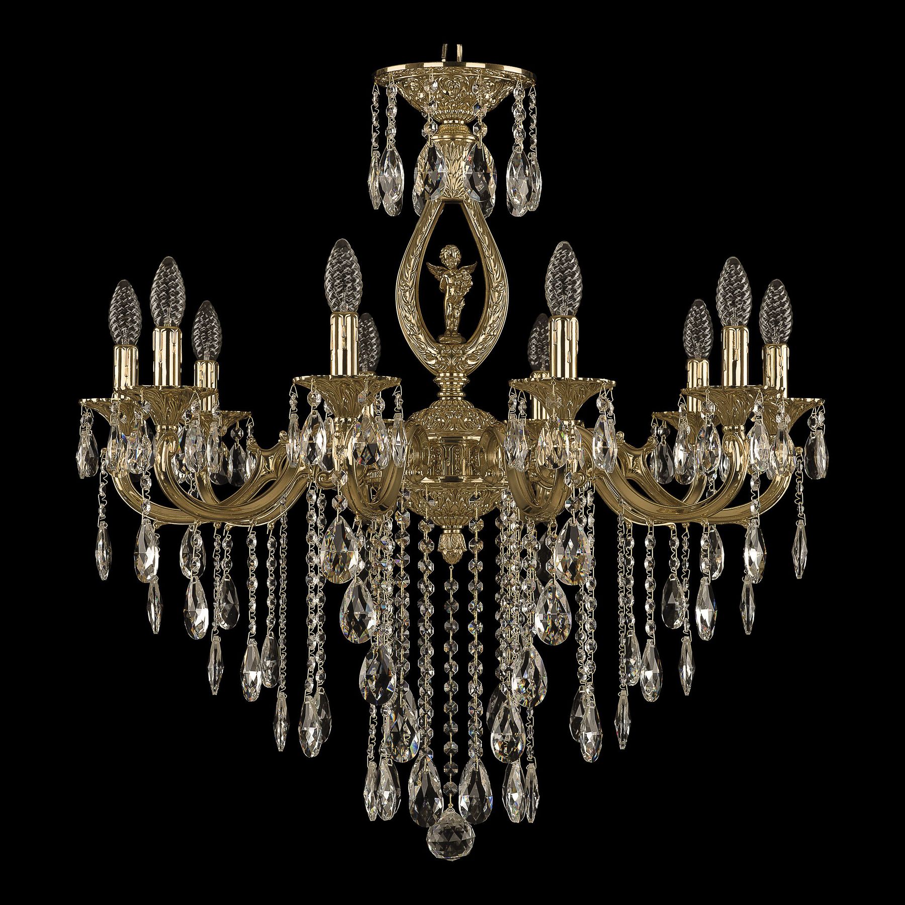 фото Хрустальная люстра 71401/10/250 b g fa10m bohemia ivele crystal