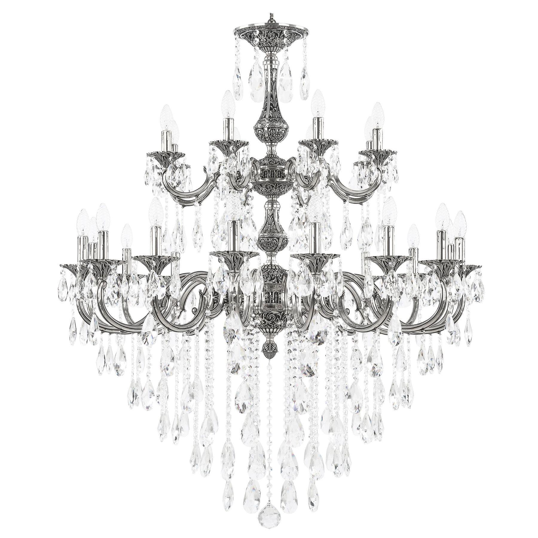 

Хрустальная люстра 72101/16+8/360/2d B NB Bohemia Ivele Crystal, 72101/16+8/360/2d B NB