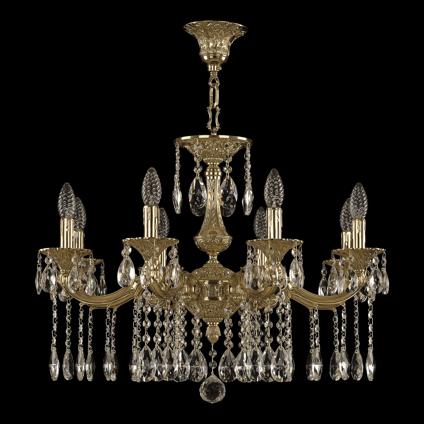 

Хрустальная люстра 72114/8/210 A G Bohemia Ivele Crystal, 72114/8/210 A G