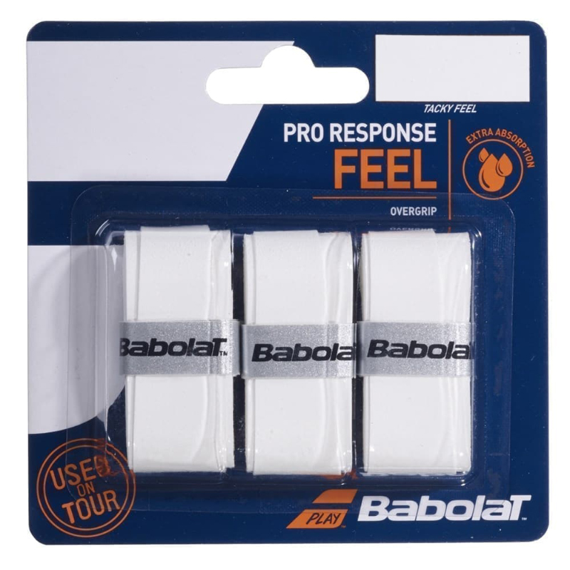 Обмотка для ручки ракетки Babolat Overgrip Pro Response x3, White