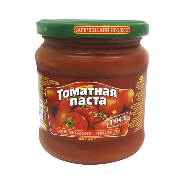 

Паста томатная Зареченский продукт 480 г