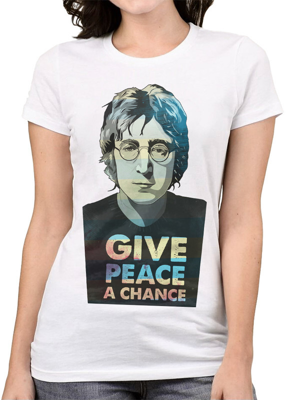 фото Футболка женская dream shirts джон леннон - john lennon белая l