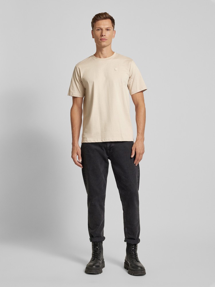 Футболка мужская Knowledge Cotton Apparel 1010605 бежевая S 8012₽
