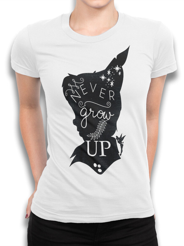 

Футболка женская Dream Shirts Питер Пен белая 2XL, Питер Пен