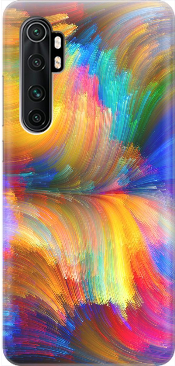 

Чехол на Xiaomi Mi Note 10 Lite "Акварельное небо", Желтый;фиолетовый, 2036
