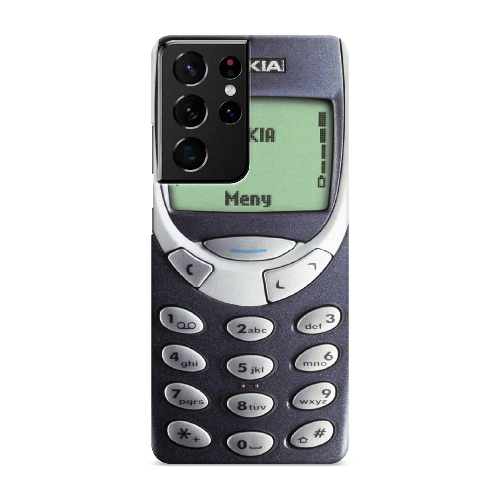 

Пластиковый чехол "Нокия" на Samsung Galaxy S21 Ultra, Нокия