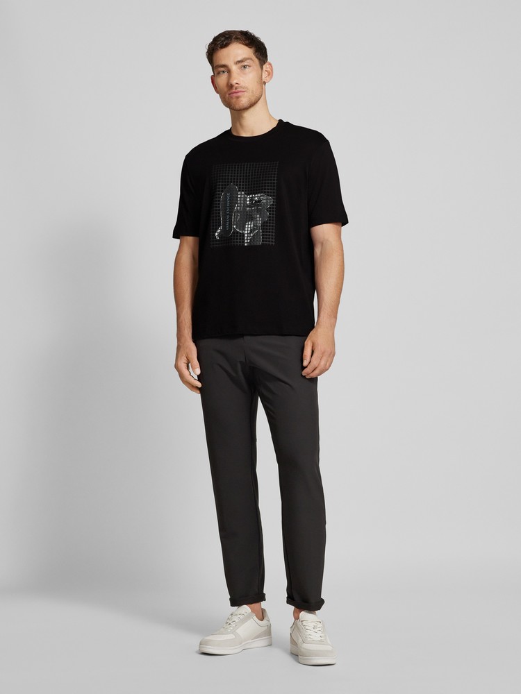 

Футболка мужская Armani Exchange 6DZTLD.ZJ9JZ черная S, 6DZTLD.ZJ9JZ