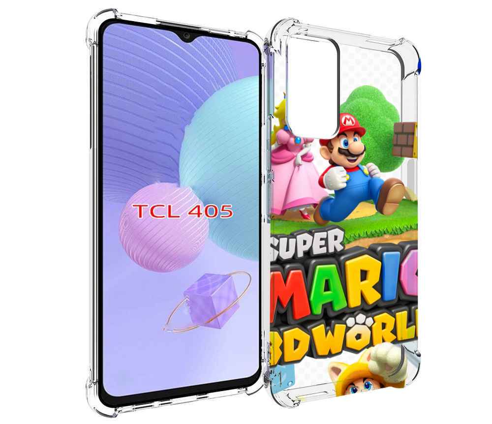 

Чехол MyPads Super Mario 3D World для TCL 405, Tocco