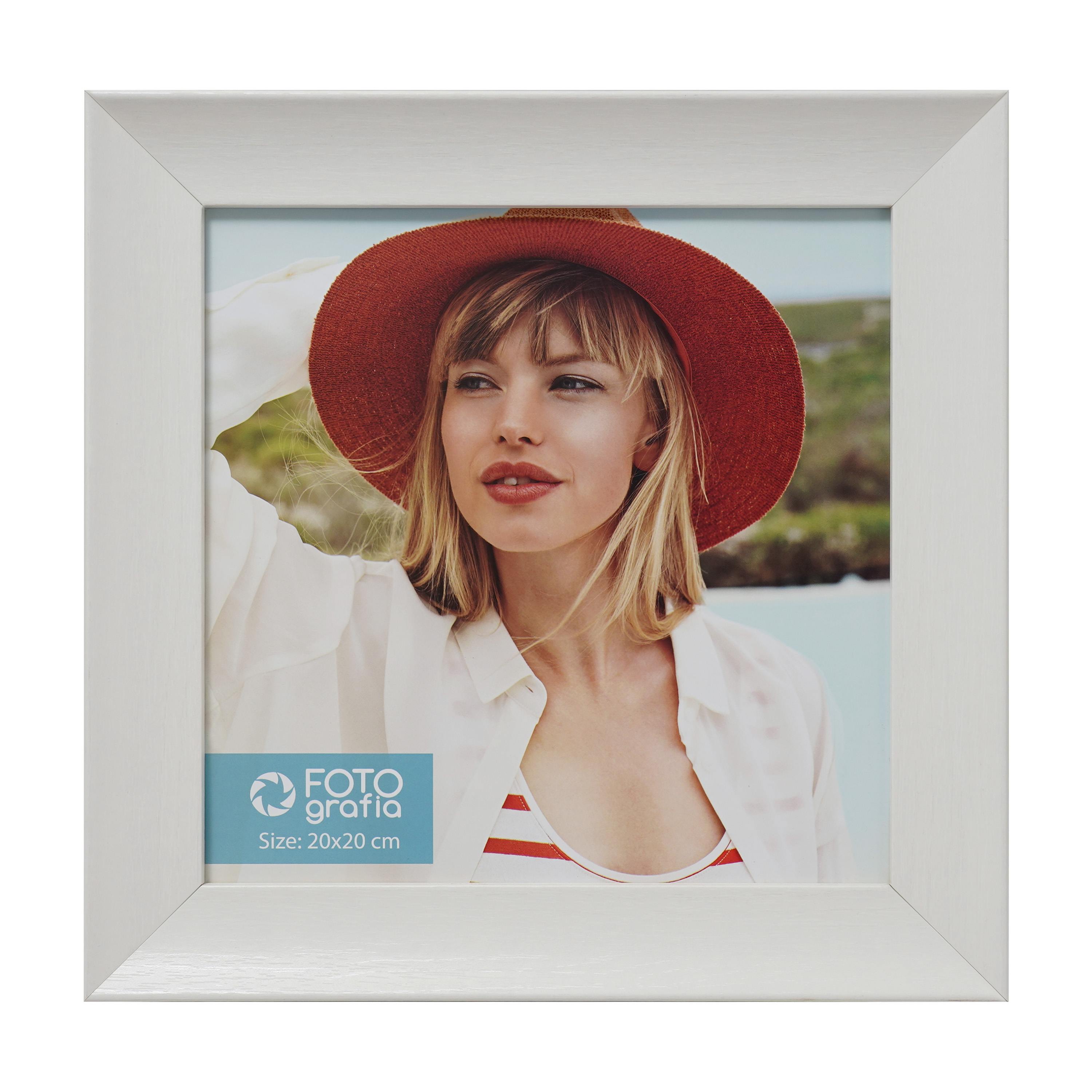 

Фоторамка Fotografia 20x20 см FFMDF - 713K2, Белый;серый, FFMDF - 713K2