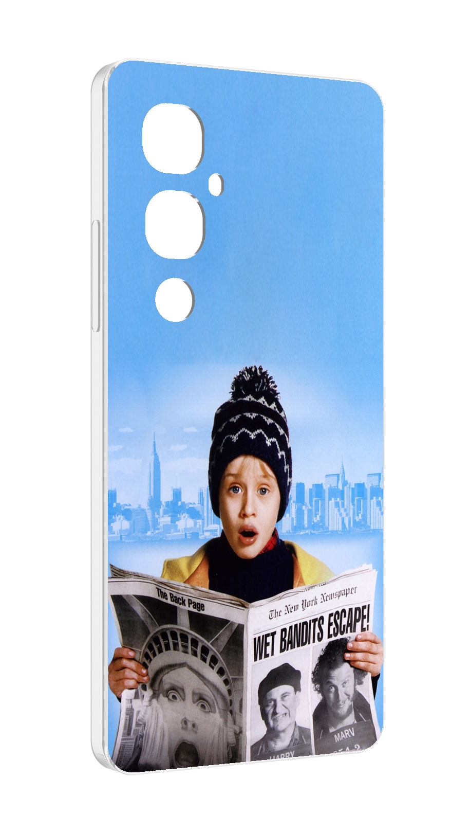 

Чехол MyPads один-дома-детский для Tecno Pova 4 Pro, Прозрачный, Tocco