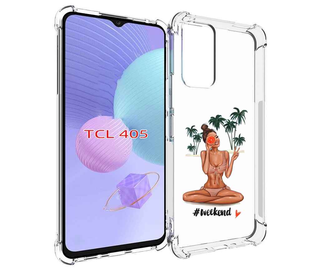 

Чехол MyPads Weekend для TCL 405, Tocco