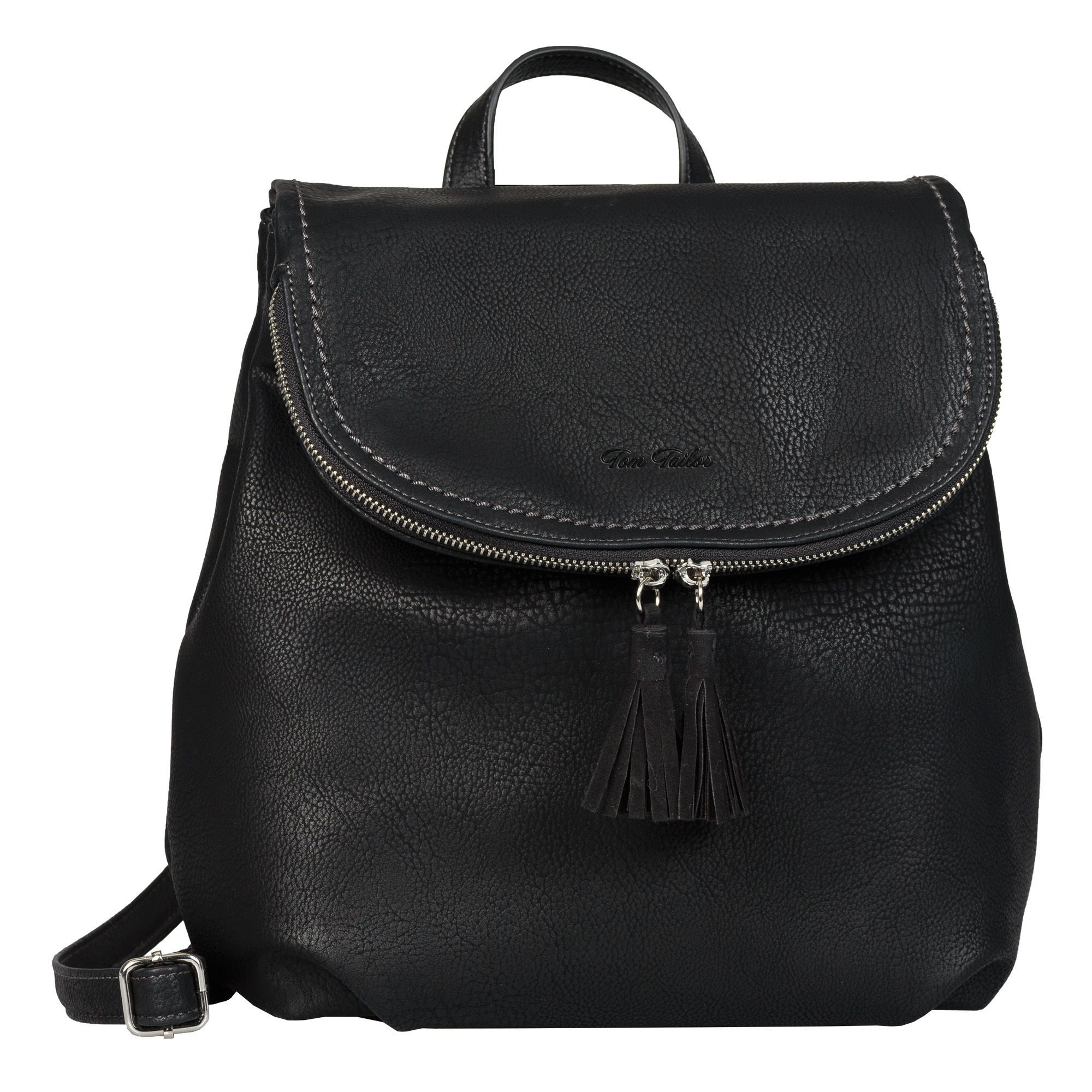 

Рюкзак женский Tom Tailor Bags 29119 60 черный, 31х12х30,5 см, 29119