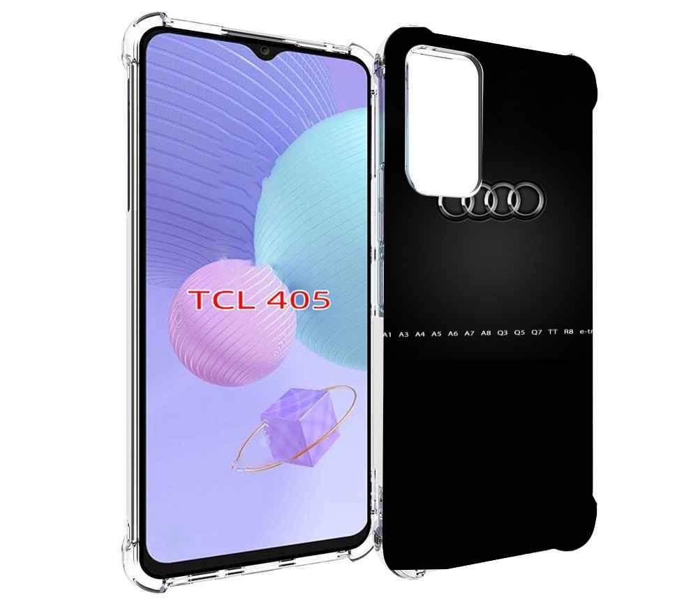 

Чехол MyPads audi ауди 1 мужской для TCL 405, Tocco