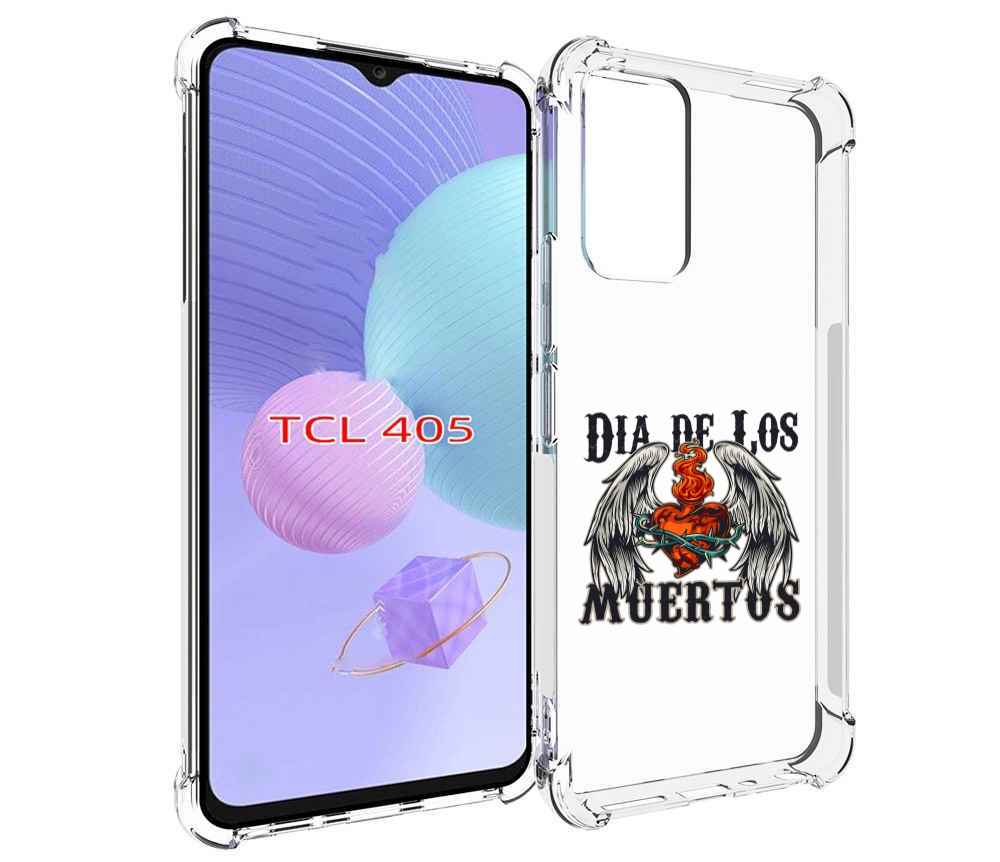 

Чехол MyPads burning-heart для TCL 405, Tocco