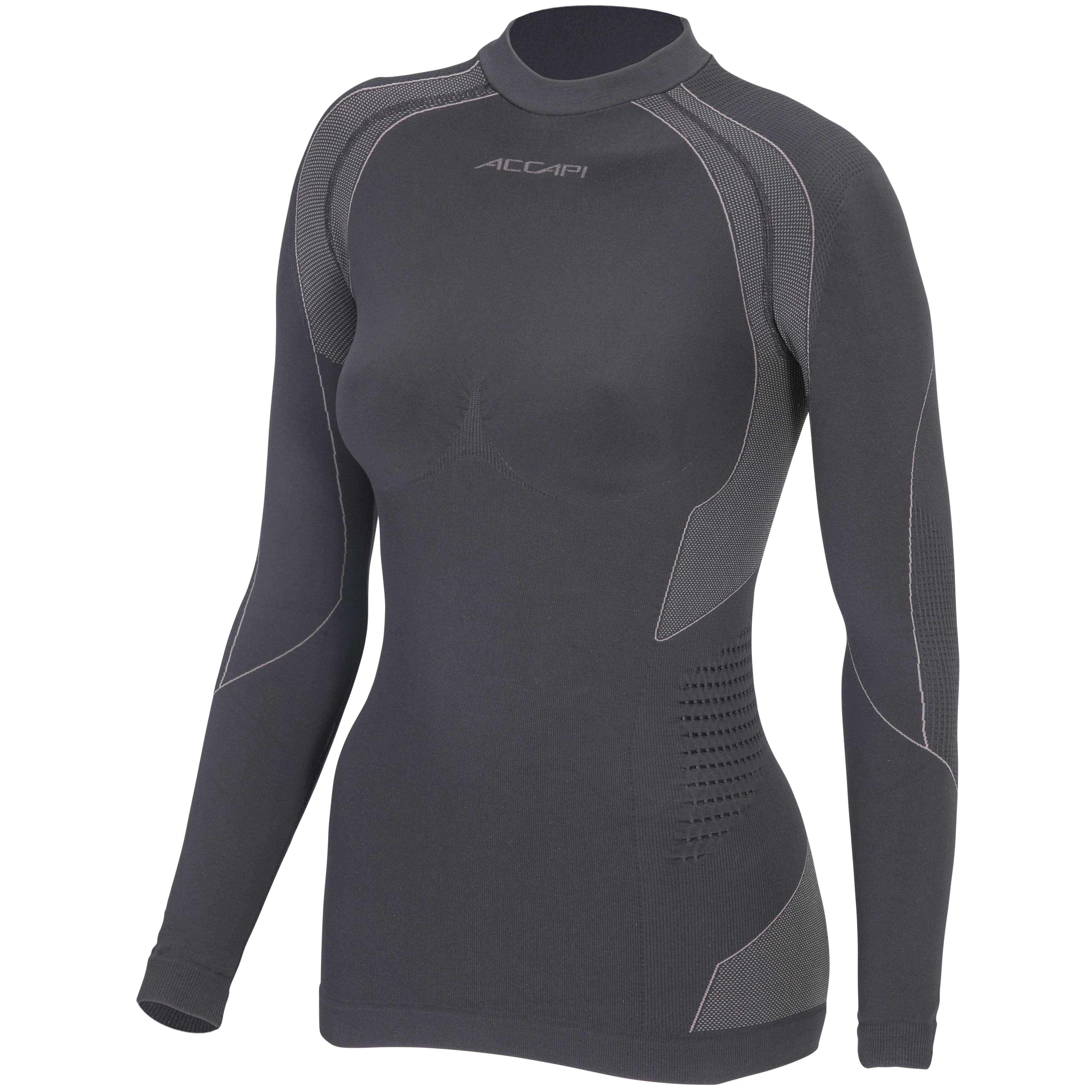 фото Футболка с длинным рукавом accapi polar bear seamless black/anthracite (us:xl-xxl)