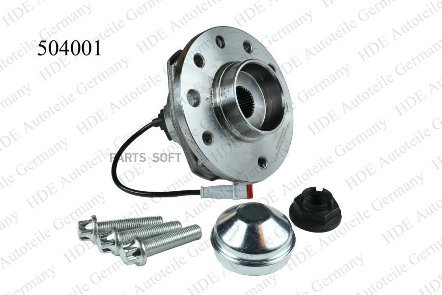

HDE 504001 Подшипник в сборе со ступицей Opel Astra H () 1шт