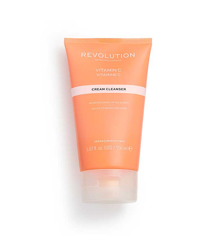 Крем для лица REVOLUTION Skincare Vitamin C Cream Cleanser очищающий, 150 мл green skincare ночной крем против морщин с гиалуроновой кислотой youth