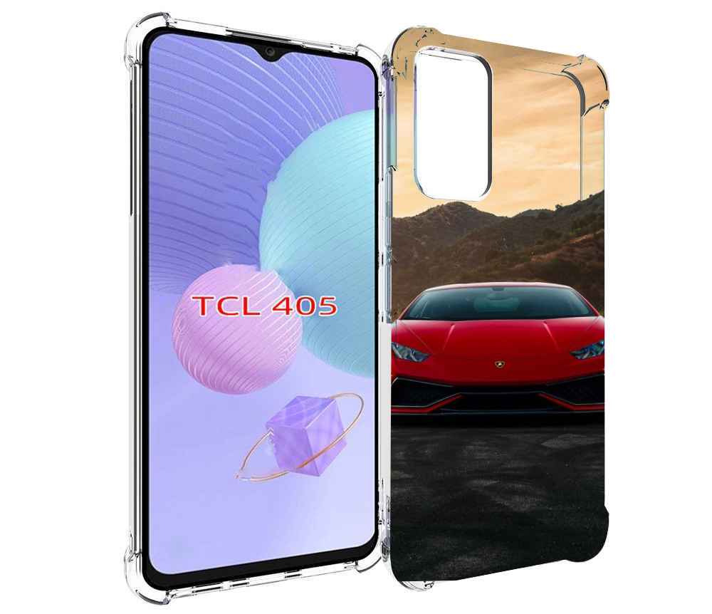 

Чехол MyPads lamborghini ламборгини 1 мужской для TCL 405, Tocco
