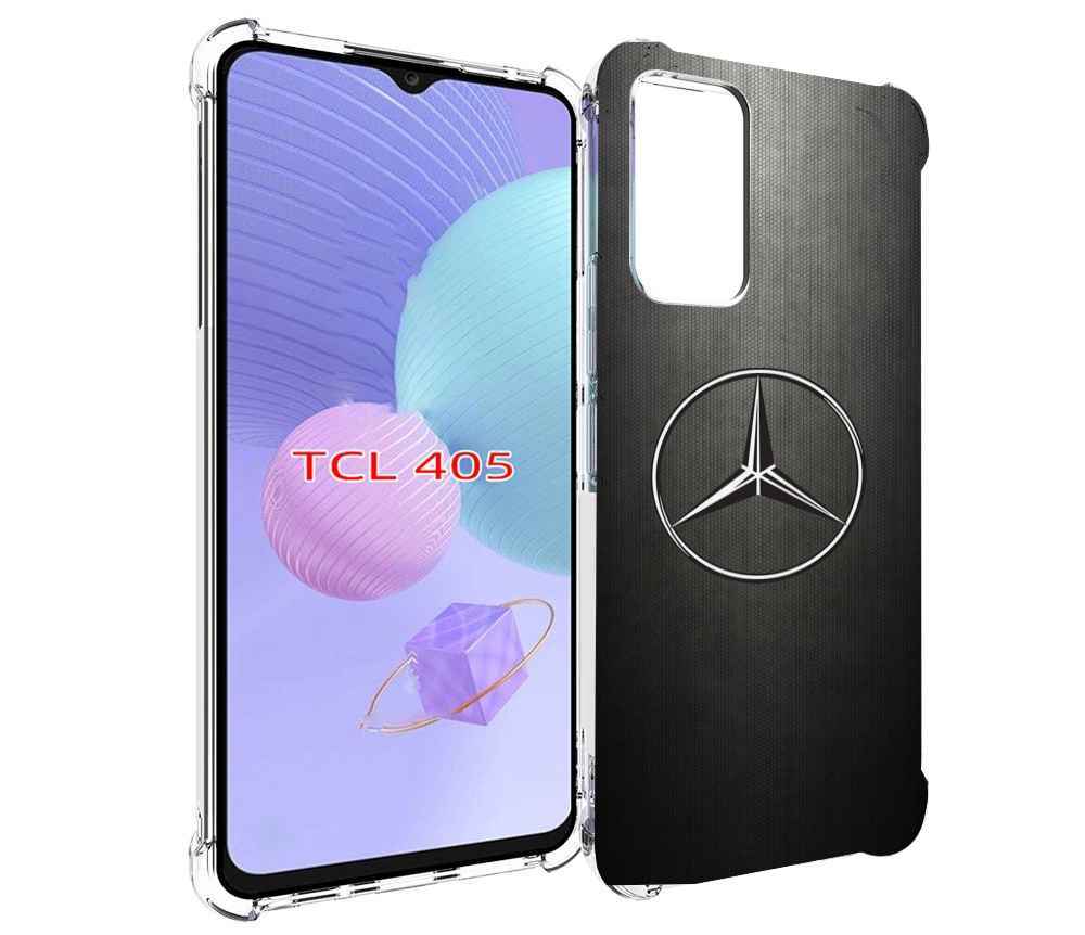 

Чехол MyPads mercedes мерседес 3 мужской для TCL 405, Tocco