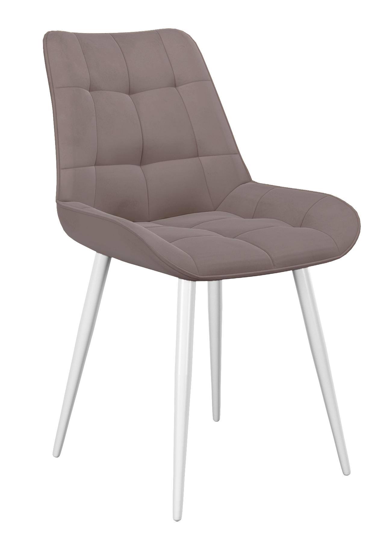 

Стул DikLine 206М B5 LATTE, ножки белые