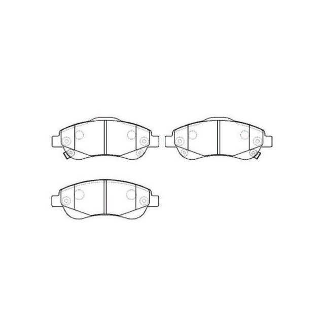 

Колодки тормозные дисковые HONDA: CR-V(EUR) 1 шт HSB HP9247