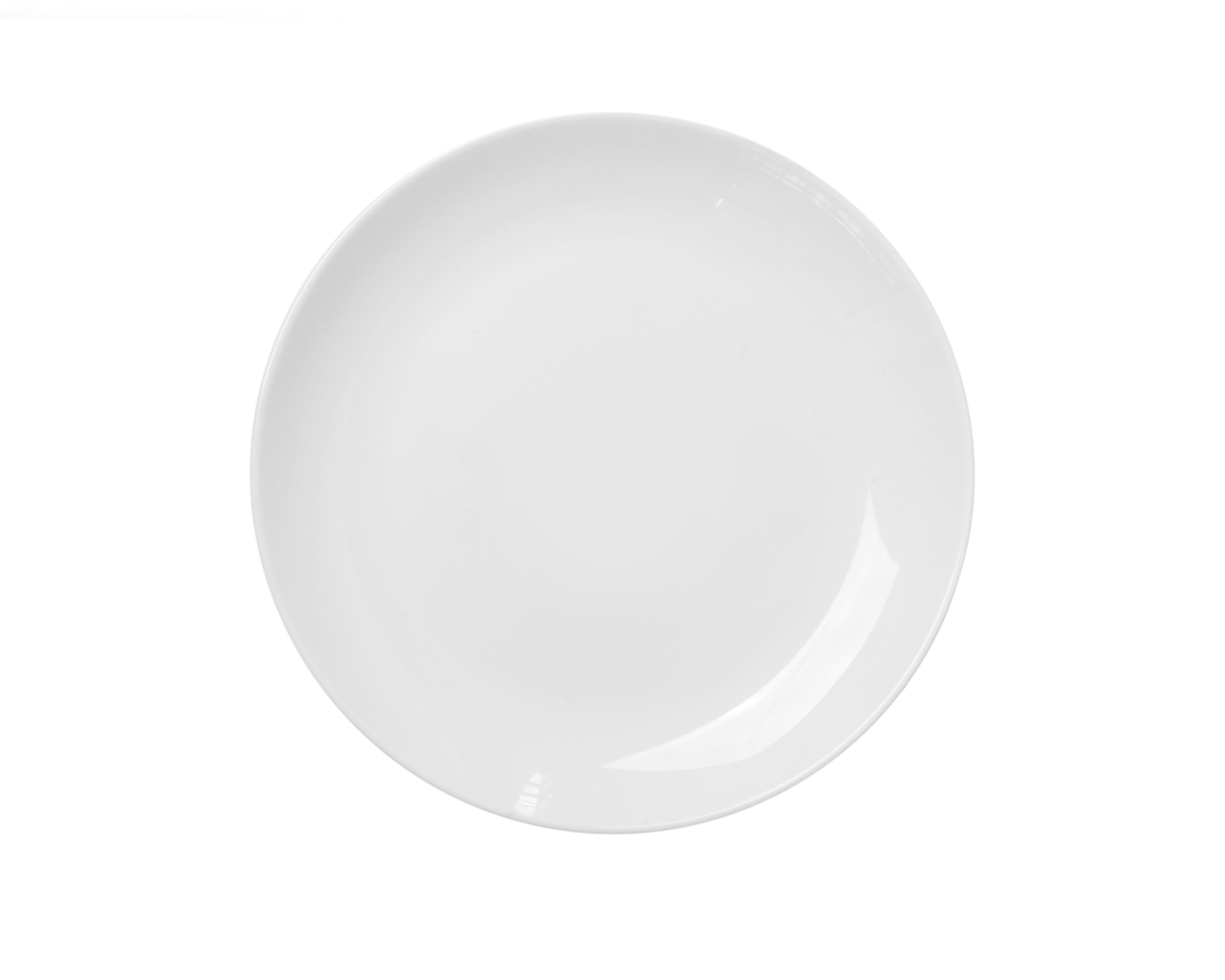 Набор пирожковых тарелок 6шт фарфор TUDOR ENGLAND Royal White 15см TU2204
